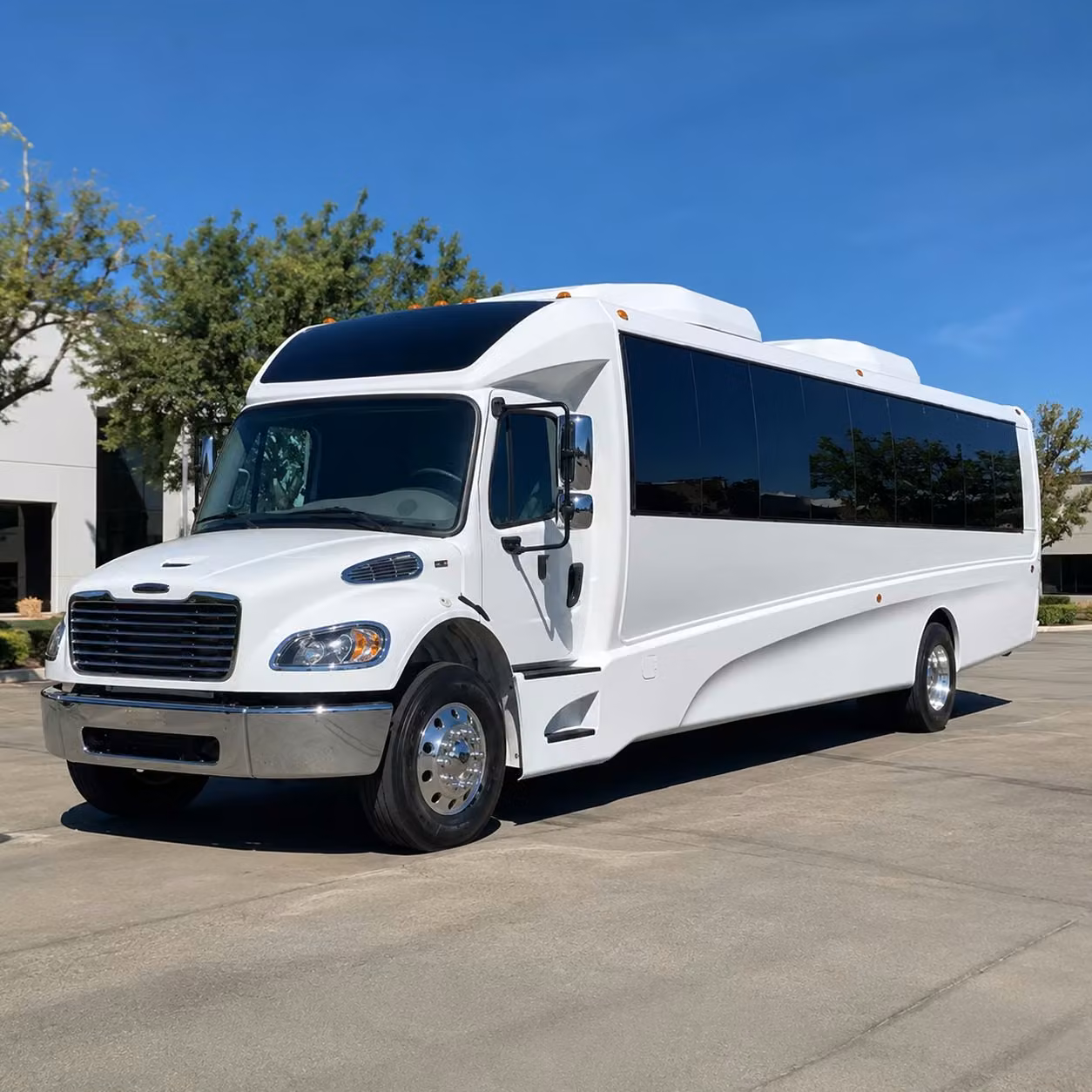 meridian 25 passenger minibus rental