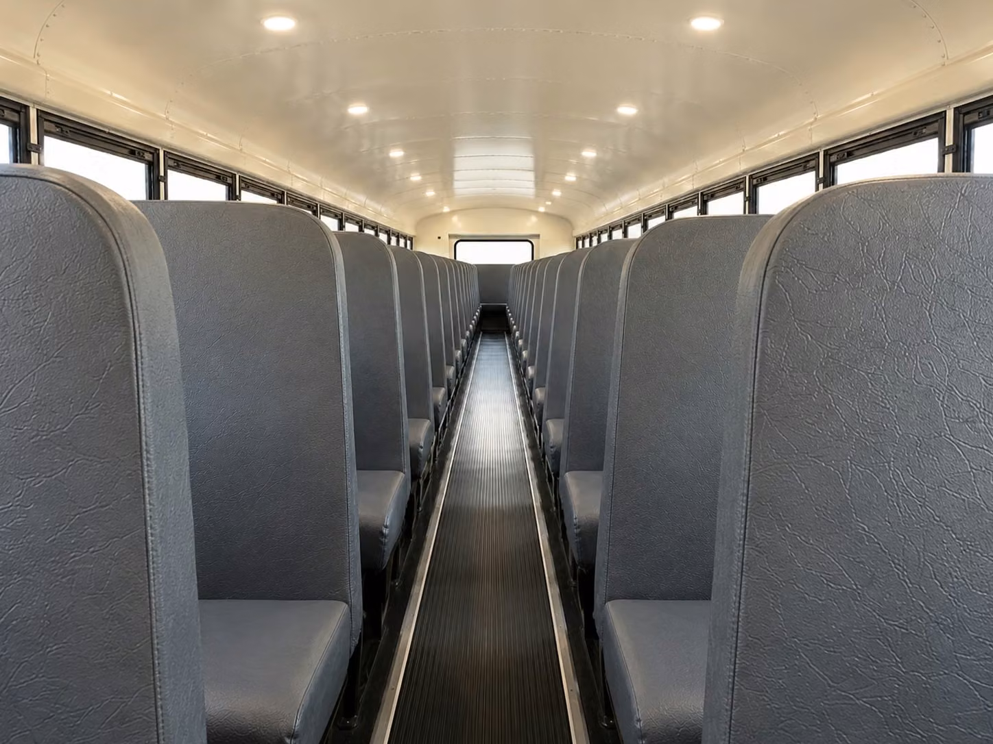 school bus interior