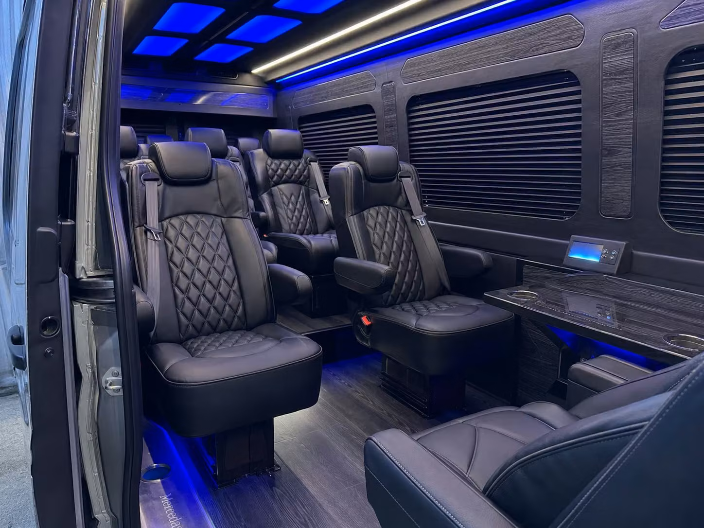 sprinter van transportation for groups and events across meridian